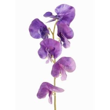 Artificial Lathyrus flower WAHNY, purple, 45cm, Ø5.5cm