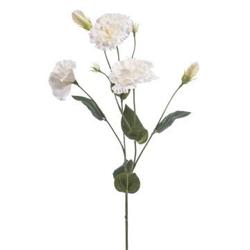 Artificial flower Lisianthus RENARA, white, 30"/75cm Artificial flower Lisianthus RENARA, white, 30"/75cm