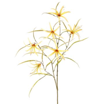 Decorative branch, Schönhäutchen TYZANS, yellow, 95cm