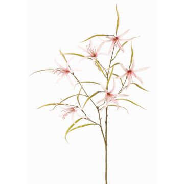 Decorative branch of sweet pea TYZANS, light pink, 95cm