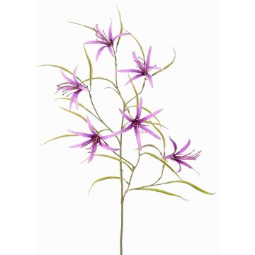 Decorative branch of sweet clover TYZANS, purple, 95 cm