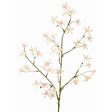 Artificial saxifrage branch PALSIMA with flowers, pink-green, 30"/75cm Artificial saxifrage branch PALSIMA with flowers, pink-green, 30"/75cm