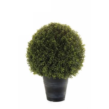 Artificial boxwood TOM in planter, crossdoor, 21"/53cm, Ø16"/40cm Artificial boxwood TOM in planter, crossdoor, 21"/53cm, Ø16"/40cm