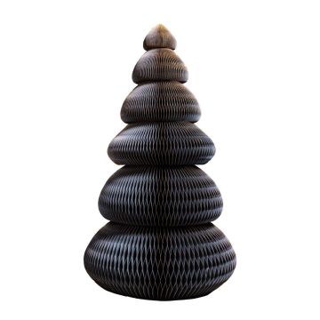 Large TOFA paper Christmas tree, blue, 130cm