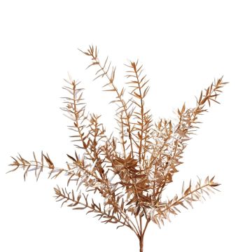 Artificial butcher's broom DANISILE on spike, gold, 16"/40cm