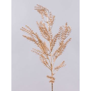 Fake larch branch DIKEMBE, gold, 31"/80cm Fake larch branch DIKEMBE, gold, 31"/80cm