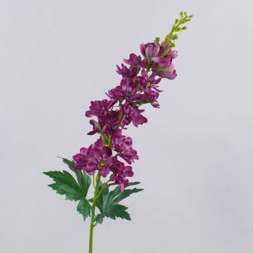 Artificial delphinium ZIRKAN, fuchsia, 75 cm, Ø 9 cm