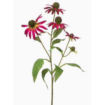 Decorative sunflower branch MILROV, fuchsia, 30"/75cm Decorative sunflower branch MILROV, fuchsia, 30"/75cm