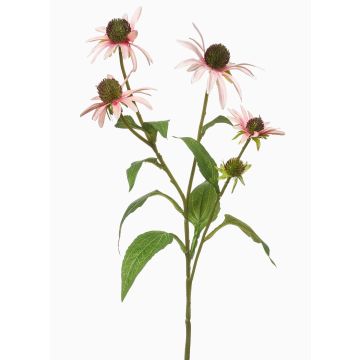 Decorative coneflower branch MILROV, light pink, 30"/75cm Decorative coneflower branch MILROV, light pink, 30"/75cm