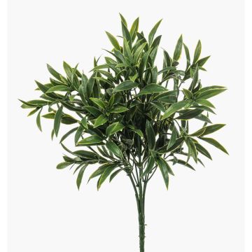 Artificial plant: JORVIN spindle tree, on a stem, crossdoor, green, 14"/35cm