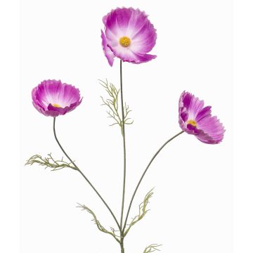 Decorative branch of cosmos BRALTO, purple, 80cm