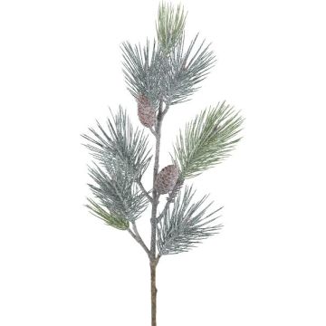 Artificial Parasol pine SNOLER with glitter, cones, frosted, green, 3ft/100cm Artificial Parasol pine SNOLER with glitter, cones, frosted, green, 3ft/100cm