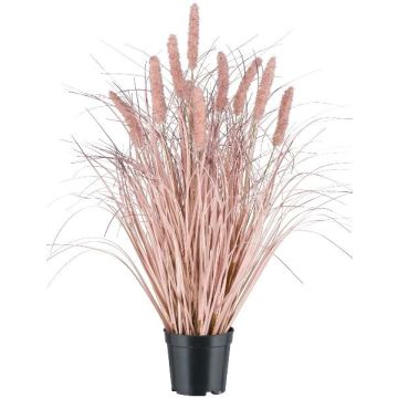 Fake grass Pennisetum PLAVE with panicles, pink, 24"/60cm