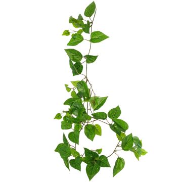 Decorative plant Pothos garland SHELLEY on spike, Eco Collection, green, 22"/55cm Decorative plant Pothos garland SHELLEY on spike, Eco Collection, green, 22"/55cm