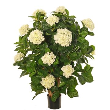 Artificial hydrangea PINDO, cream, 95cm