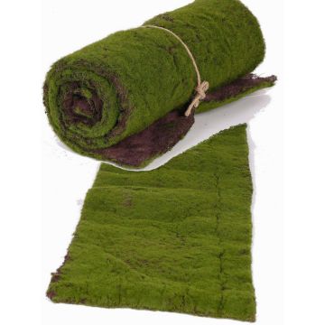 Fleece mat of moss CUNO, green-brown, 38"x11"/97x29cm Fleece mat of moss CUNO, green-brown, 38"x11"/97x29cm