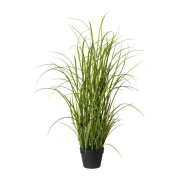 Artificial grass Reed SILKO in decorative pot, green, 4ft/120cm
