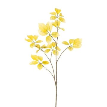 Artificial branch of chestnut BROFEL, yellow, 4ft/110cm