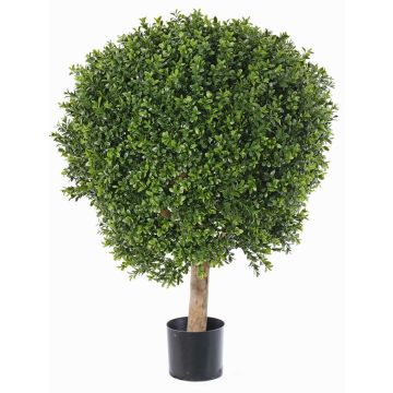 Artificial boxwood TOM, natural trunk, crossdoor, 31"/80cm, Ø24"/60cm