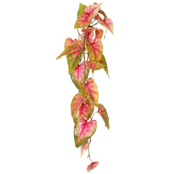 Artificial Anthurium MANFYR, stem, hanging, pink-green, 35"/90cm Artificial Anthurium MANFYR, stem, hanging, pink-green, 35"/90cm