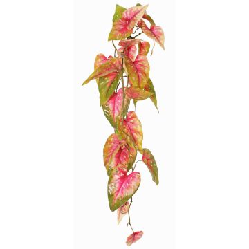 Artificial Anthurium MANFYR, stem, hanging, pink-green, 35"/90cm Artificial Anthurium MANFYR, stem, hanging, pink-green, 35"/90cm
