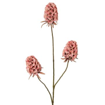 Artificial carnation branch MARDUEN, mauve, 75cm, Ø5cm