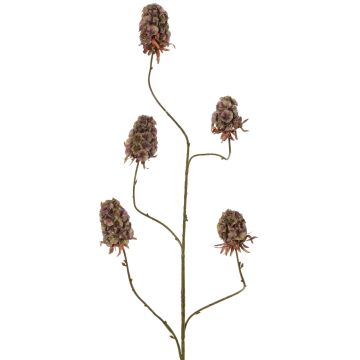 MARDUEN artificial carnation branch, green-pink, 115 cm, Ø5 cm