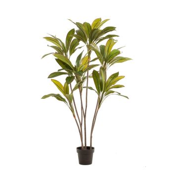 Artificial plant Cordyline MEIKE, artificial stems, decorative pot, green, 5ft/160cm Artificial plant Cordyline MEIKE, artificial stems, decorative pot, green, 5ft/160cm