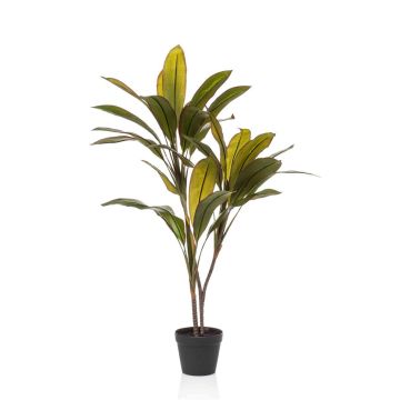 Artificial plant Cordyline MEIKE, artificial stems, decorative pot, green, 3ft/105cm Artificial plant Cordyline MEIKE, artificial stems, decorative pot, green, 3ft/105cm