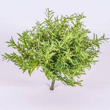 Fake rosemary JOSHUA, on spike, green, 8"/20cm, Ø6"/15cm