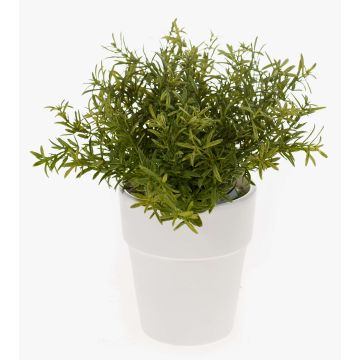 Fake rosemary JOSHUA, in a ceramic pot, green, 9"/23cm, Ø7"/17cm Fake rosemary JOSHUA, in a ceramic pot, green, 9"/23cm, Ø7"/17cm
