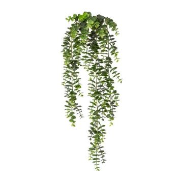 Artificial eucalyptus hanging decoration ZANVOR, on a stick, green, 31"/80cm Artificial eucalyptus hanging decoration ZANVOR, on a stick, green, 31"/80cm