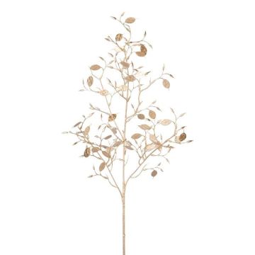 Artificial branch Honesty FRULTE, champagne, 30"/75cm Artificial branch Honesty FRULTE, champagne, 30"/75cm