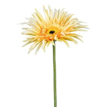 Decorative flower Gerbera FELISY, yellow, 26"/65cm Decorative flower Gerbera FELISY, yellow, 26"/65cm