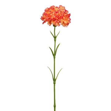 Decorative flower Carnation ZENDIA, orange, 18"/45cm Decorative flower Carnation ZENDIA, orange, 18"/45cm