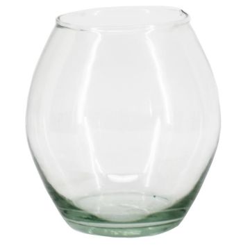 Glass vase CARADOC, clear, 4.7"/12cm, Ø4.7"/12cm