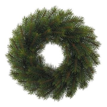 Artificial fir wreath JOTRA, green, Ø10"/25cm
