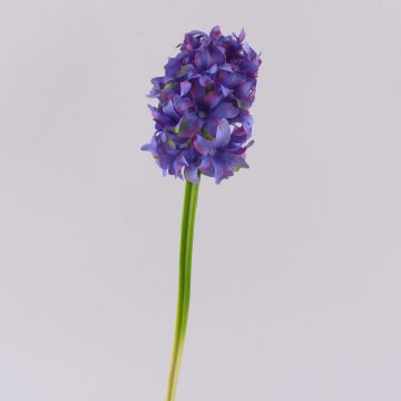 Artificial hyacinth KALENDRA, purple, 12"/30cm Artificial hyacinth KALENDRA, purple, 12"/30cm
