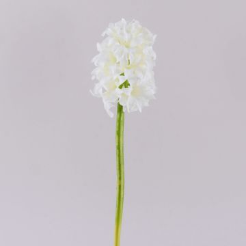 Artificial hyacinth KALENDRA, white, 12"/30cm Artificial hyacinth KALENDRA, white, 12"/30cm