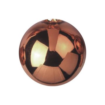 Christmas tree ball FABIANA, 48 pcs, shiny copper, Ø1.4"/3,5cm Christmas tree ball FABIANA, 48 pcs, shiny copper, Ø1.4"/3,5cm