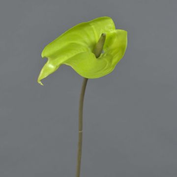 Artificial anthurium FEIWU, light green, 26"/65cm Artificial anthurium FEIWU, light green, 26"/65cm