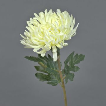 Artificial chrysanthemum LINGYUN, white, 26"/65cm Artificial chrysanthemum LINGYUN, white, 26"/65cm