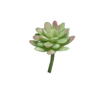Artificial Sedum rubrotinctum AOLUO on spike, green-red, 6.3"/16cm