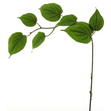 Artificial dogwood branch SHUNNAN, green, 31"/75cm