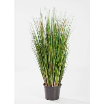 Fake foxtail grass FLYNN panicles, green-yellow-brown, 3ft/90cm