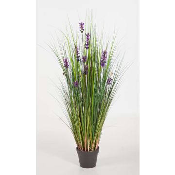 Artificial lavender grass FREDERICA, purple, 4ft/120cm