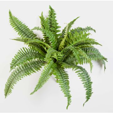 Fake Boston fern SAMUEL, on spike, green, 16"/40cm, Ø 20"/50cm