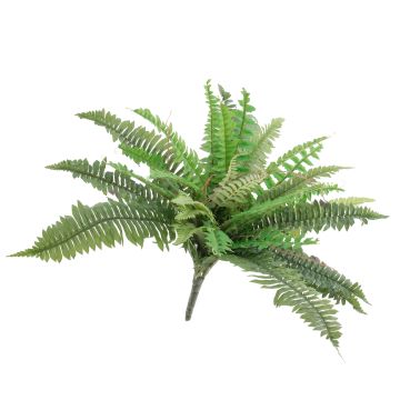 Fake Boston fern SAMUEL, on spike, green, 18"/45cm, Ø 24"/60cm