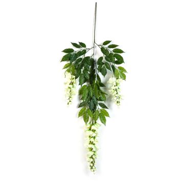 Artificial Wisteria LAUREN, with flowers, cream, 33"/85cm Artificial Wisteria LAUREN, with flowers, cream, 33"/85cm