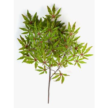 Artificial Japanese maple spray ALEXANDER, light green-red, 24"/60cm Artificial Japanese maple spray ALEXANDER, light green-red, 24"/60cm